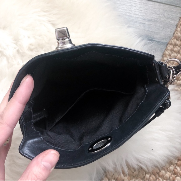 COACH Signature canvas wristlet - Picture 6 of 9